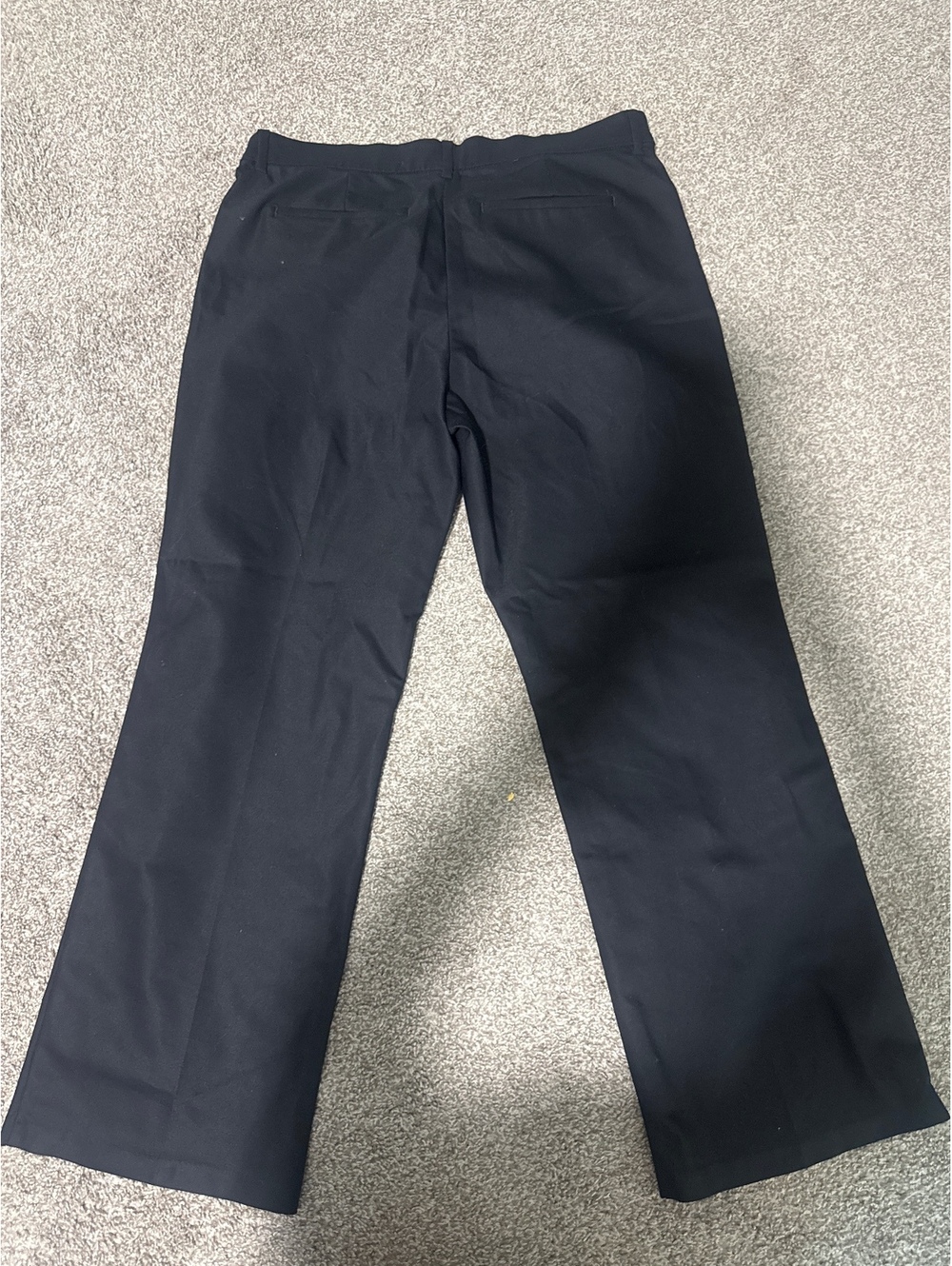 Lee Regular Fit Mid Rise Black Trousers Size 18 Short - Picture 4 of 4